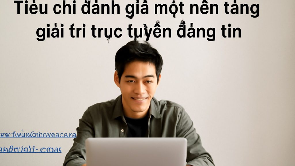 Minh họa: Tiêu chí đánh giá một nền tảng giải trí trực tuyến đáng tin