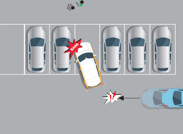 Kinh nghiệm lái xe ô tô an toàn: Những tình huống va chạm phổ biến khi lùi xe