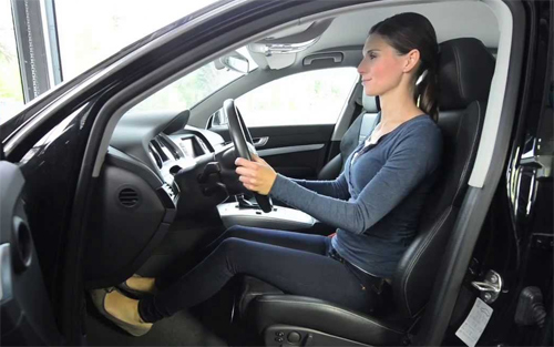Lưu ý tư thế ngồi lái xe chuẩn cho tài xế