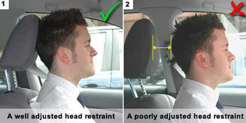 Hướng dẫn điều chỉnh đúng gối tựa đầu trên xe ô tô
