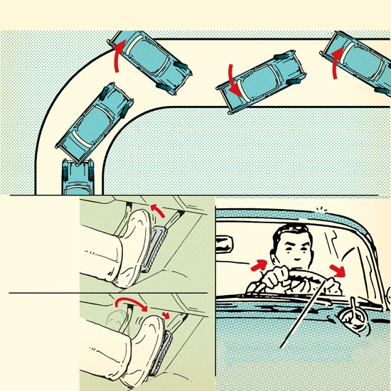 Kỹ thuật xử lý trong các tình huống xe ô tô bị trượt